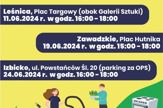 Kolejne akcje wymiany elektroodpadów na sadzonki