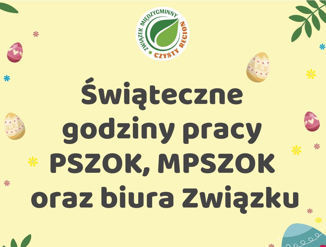 Zmiana godzin otwarcia PSZOK i MPSZOK