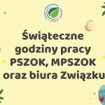 Świąteczna zmiana godzin otwarcia PSZOK i MPSZOK oraz biura Związku