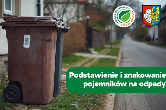 Oznakowanie pojemników na terenie Gminy Dobrodzień