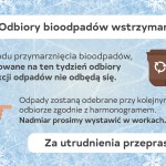 Odbiory bioodpadów wstrzymane