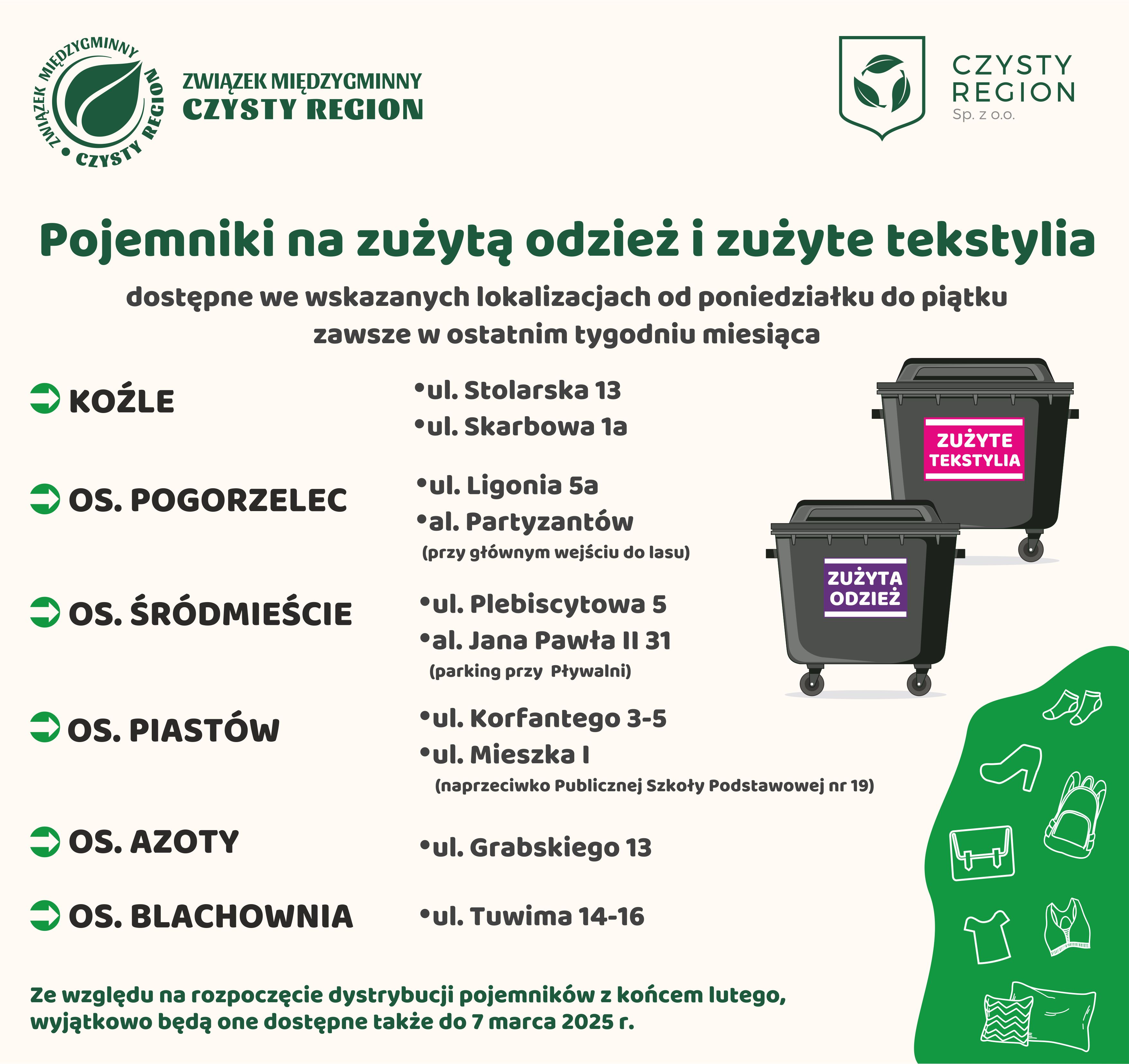 2 Pojemniki lokalizacje KK