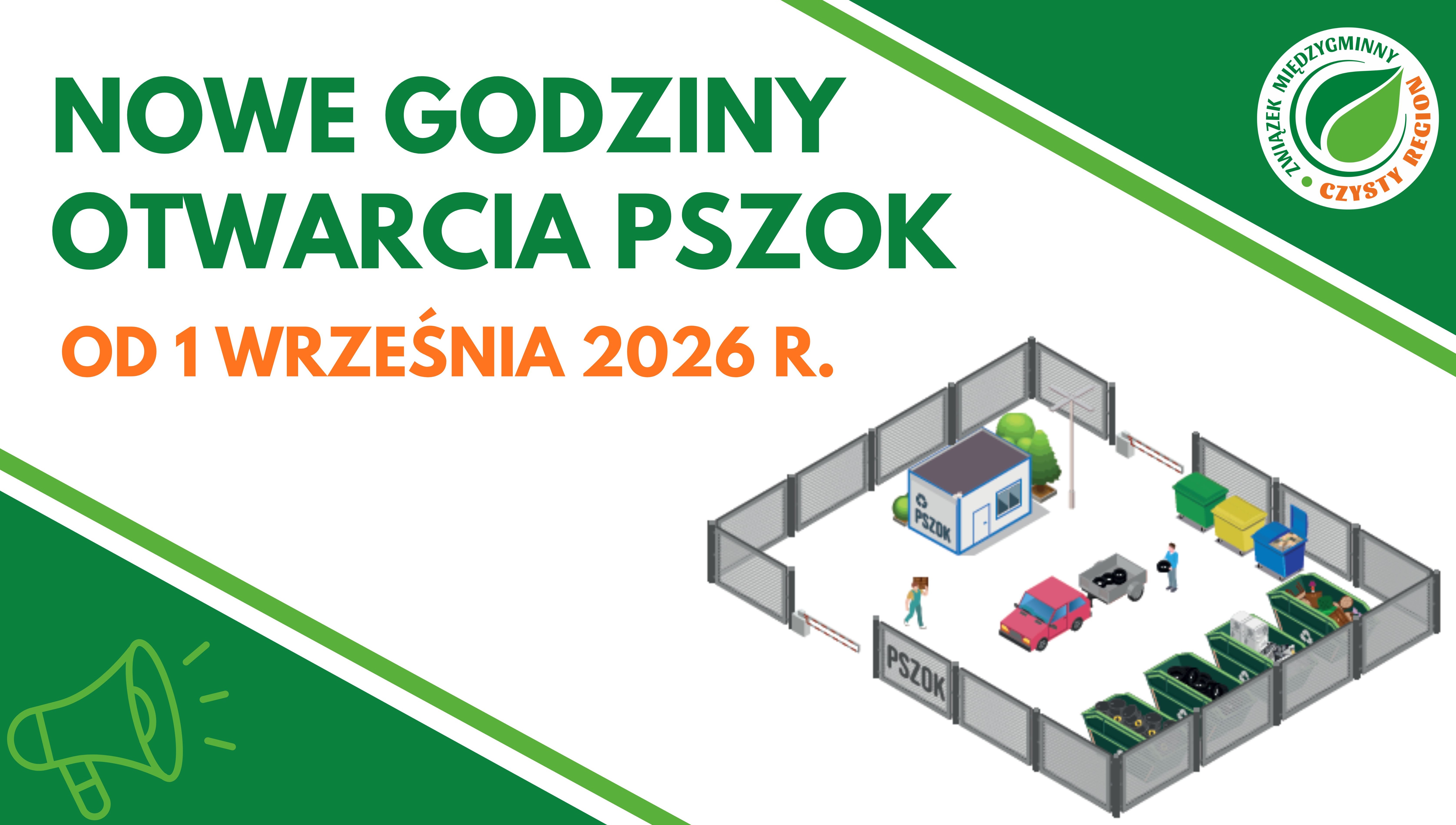 Zmiana godzin otwarcia PSZOK